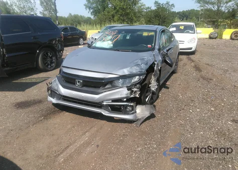 2019 Honda Civic Ex from USA, damaged, VIN 2HGFC1F31KH651520